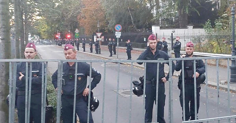 Nagy a para Budapesten: A rendőrség azonnal közbelépett, amikor észlelte, hová mennek a tüntetők